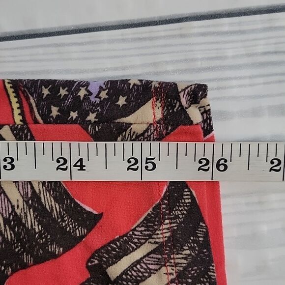 LulaRoe Tween 4th of July print legging Women's Size S - Picture 11 of 11